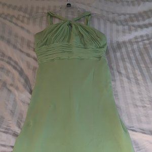 Anne Klein 100% silk halter dress LIKE NEW size 10